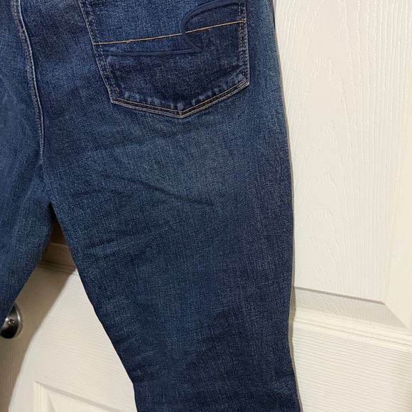 American Eagle Outfitters Dark Indigo Straight Leg Jeans - Picture 10 of 10